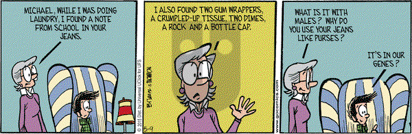 Grand Avenue on Saturday May 9, 2015 Comic Strip