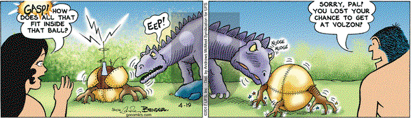 Alley Oop on Wednesday April 19, 2017 Comic Strip