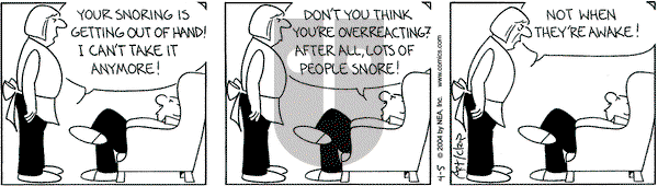 The Born Loser on Monday April 5, 2004 Comic Strip