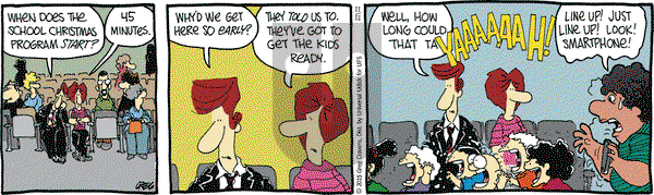 The Buckets on Thursday November 12, 2015 Comic Strip