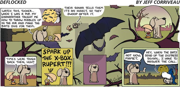 DeFlocked on Sunday August 9, 2009 Comic Strip