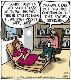 The Argyle Sweater on 2025-07-19 Comic Strip