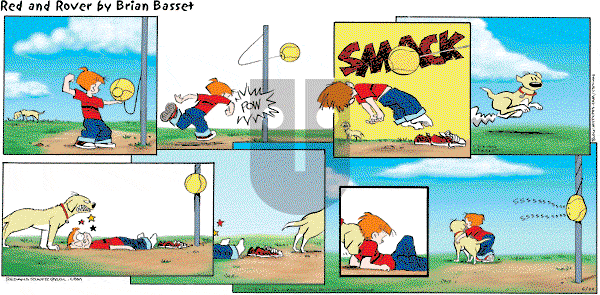 Red and Rover on Sunday June 22, 2008 Comic Strip