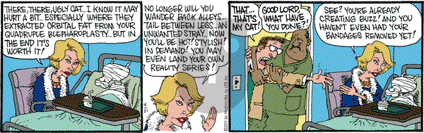Monty on Thursday April 21, 2011 Comic Strip