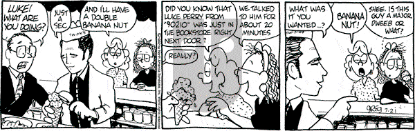 Luann on Tuesday July 21, 1992 Comic Strip