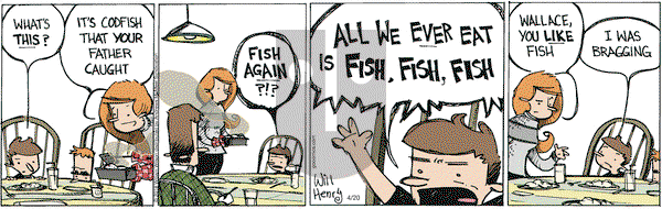 Wallace the Brave on Friday April 20, 2018 Comic Strip