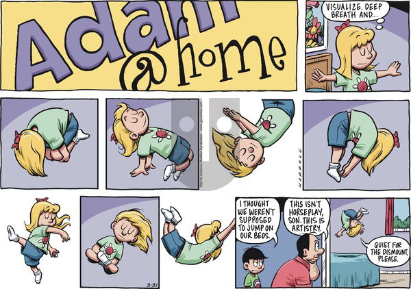 Adam@Home on Sunday March 31, 2019 Comic Strip