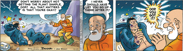 Alley Oop on Wednesday November 21, 2018 Comic Strip