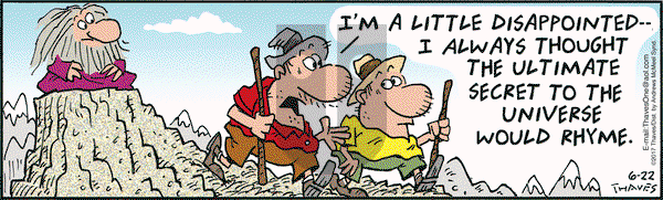 Frank and Ernest on Thursday June 22, 2017 Comic Strip