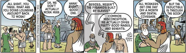 Alley Oop on Tuesday March 24, 2020 Comic Strip
