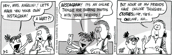 Heart of the City - Wednesday March 2, 2016 Comic Strip