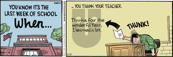 Grand Avenue on Thursday June 8, 2017 Comic Strip