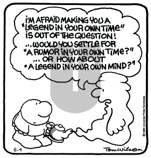 Ziggy on Thursday August 4, 1988 Comic Strip