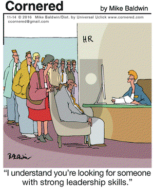 Cornered on Monday November 14, 2016 Comic Strip