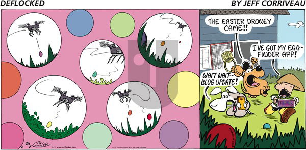 DeFlocked on Sunday April 5, 2015 Comic Strip