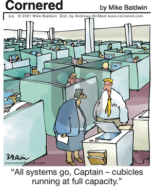 Cornered on Monday September 6, 2021 Comic Strip