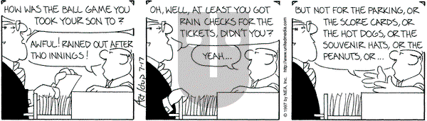 The Born Loser on Thursday July 17, 1997 Comic Strip