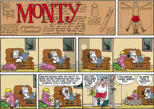 Monty on Sunday February 15, 2015 Comic Strip