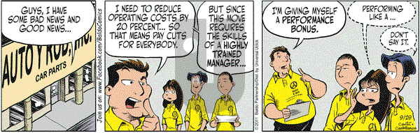 Baldo on Thursday September 29, 2011 Comic Strip