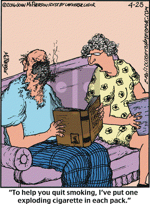 Close to Home on Monday April 25, 2016 Comic Strip