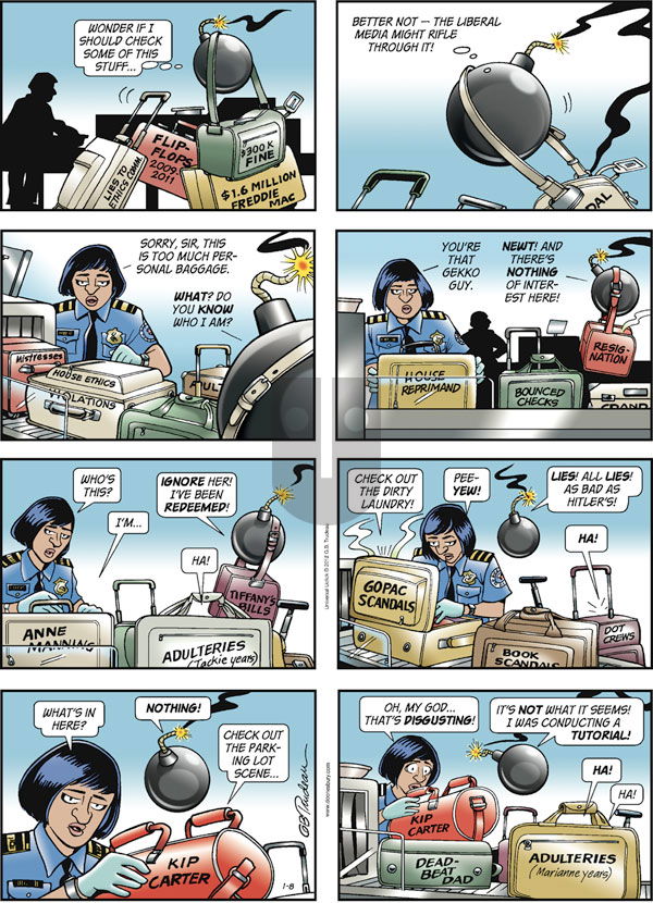 Doonesbury on Sunday January 8, 2012 Comic Strip