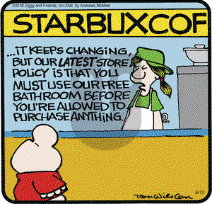 Ziggy on Tuesday June 12, 2018 Comic Strip