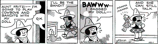 Nancy Classics on Friday April 10, 2015 Comic Strip