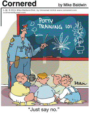 Cornered on Thursday January 16, 2014 Comic Strip