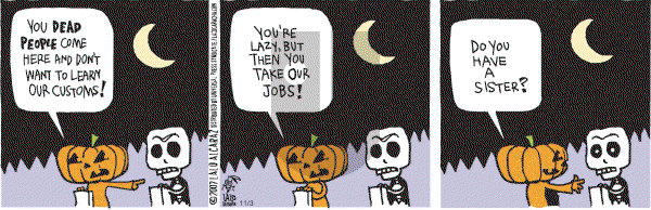 La Cucaracha on Saturday November 3, 2007 Comic Strip