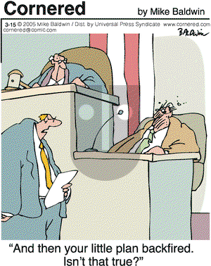 Cornered on Tuesday March 15, 2005 Comic Strip