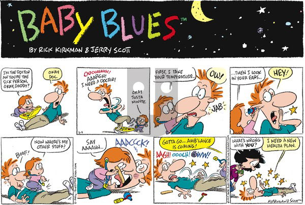 Baby Blues - Sunday February 9, 1997 Comic Strip