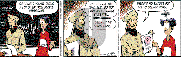 Baldo on Wednesday October 24, 2001 Comic Strip