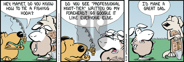 DeFlocked on Tuesday September 25, 2018 Comic Strip