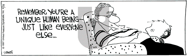 The Buckets on Tuesday June 24, 1997 Comic Strip