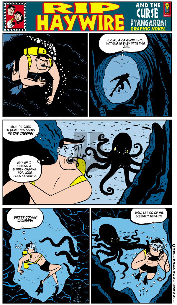 Rip Haywire on Sunday August 31, 2014 Comic Strip