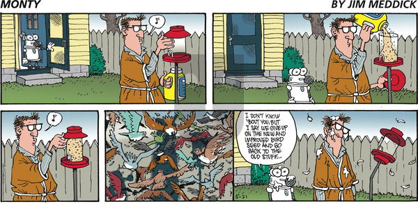 Monty on Sunday May 21, 2017 Comic Strip