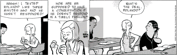 Lucky Cow on Tuesday September 25, 2007 Comic Strip