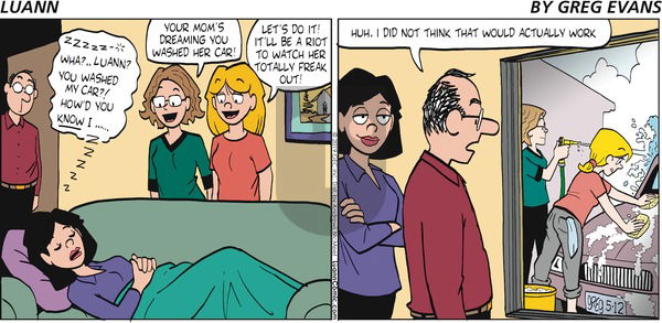 Luann on Sunday May 12, 2019 Comic Strip