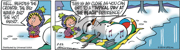 Rose is Rose on Saturday February 22, 2014 Comic Strip