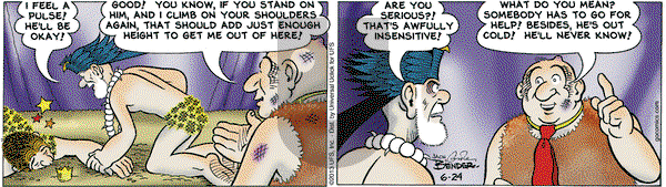 Alley Oop on Monday June 24, 2013 Comic Strip