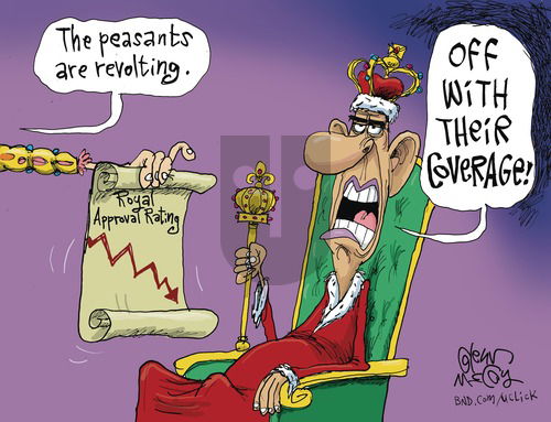 Glenn McCoy on Sunday November 24, 2013 Comic Strip