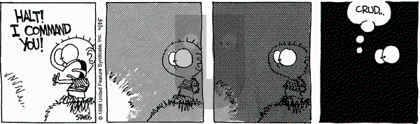 The Buckets on Wednesday November 25, 1998 Comic Strip