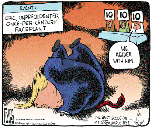 Tom Toles - Wednesday March 18, 2020 Comic Strip