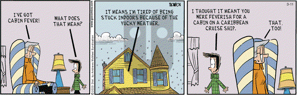 Grand Avenue on Saturday March 11, 2023 Comic Strip