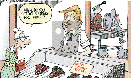 Robert Ariail on Tuesday March 15, 2016 Comic Strip
