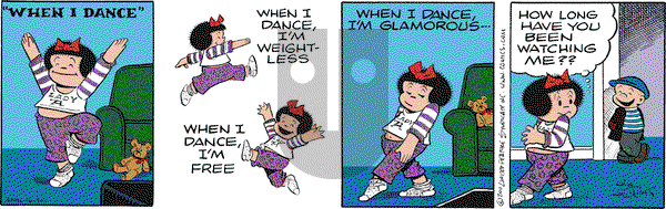 Nancy on Saturday April 16, 2011 Comic Strip