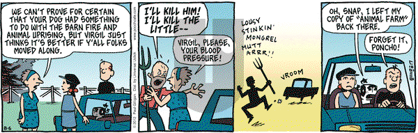 Pooch Cafe - Monday August 6, 2012 Comic Strip