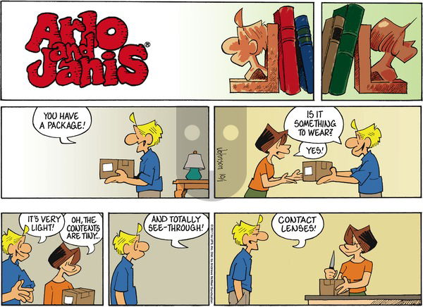 Arlo and Janis on Sunday October 1, 2017 Comic Strip