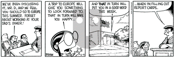 Grand Avenue on Thursday June 15, 2000 Comic Strip