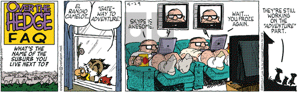 Over the Hedge on Wednesday May 29, 2013 Comic Strip